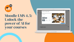 Descubre cómo Moodle 4.5 potencia la educación online con inteligencia artificial, mejorando la experiencia de usuarios y administradores.