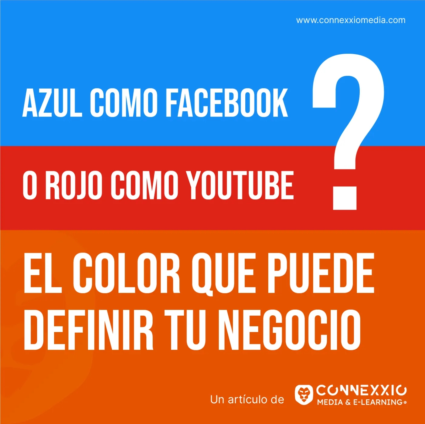 Descubre cómo el color de tu marca puede transformar su percepción. ¿Rojo como Coca Cola o azul como Facebook?