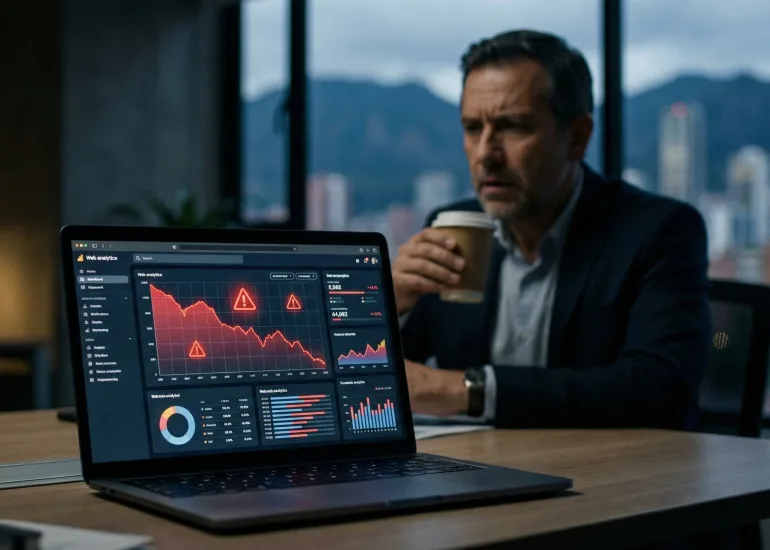 Descubre los 5 errores técnicos web que impedirán el crecimiento de tu PyME en 2026. Análisis experto de Connexxio Media para blindar tus ventas este año.